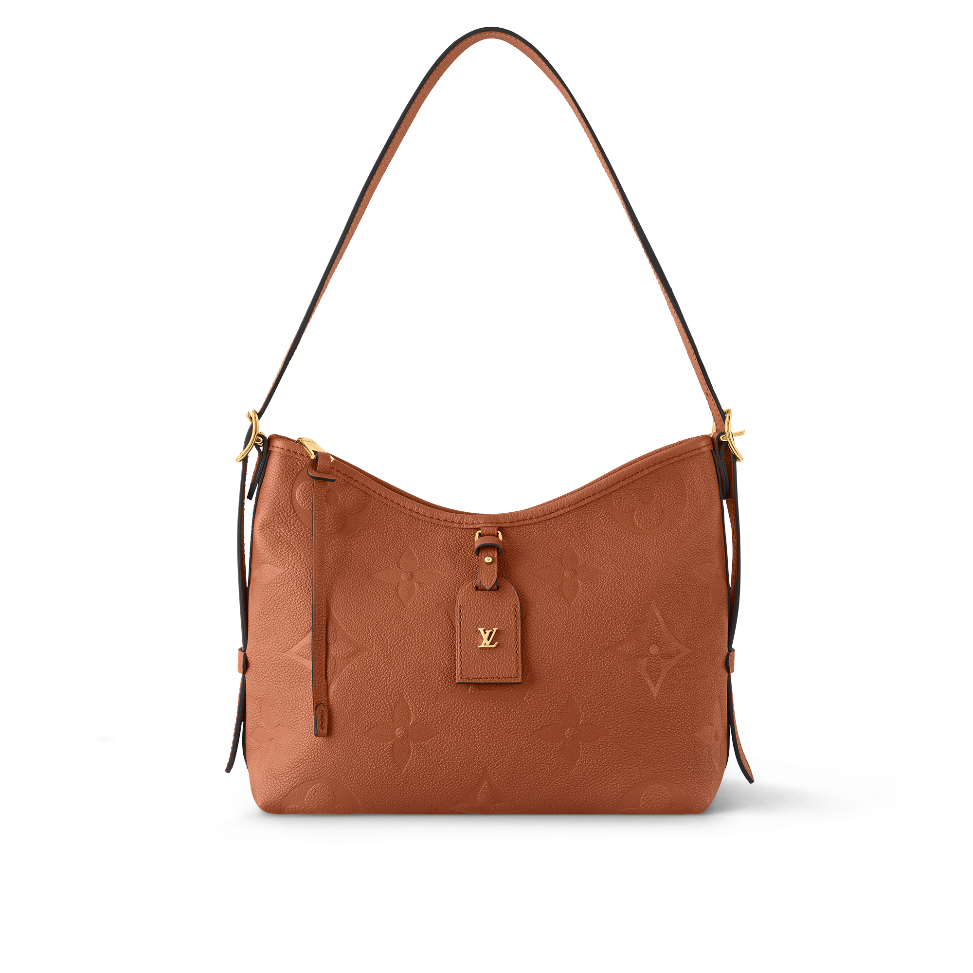 (稀少品)LV Carry All Louis Vuitton 2022 Monogram Carryall PM w/ Pouch - Brown